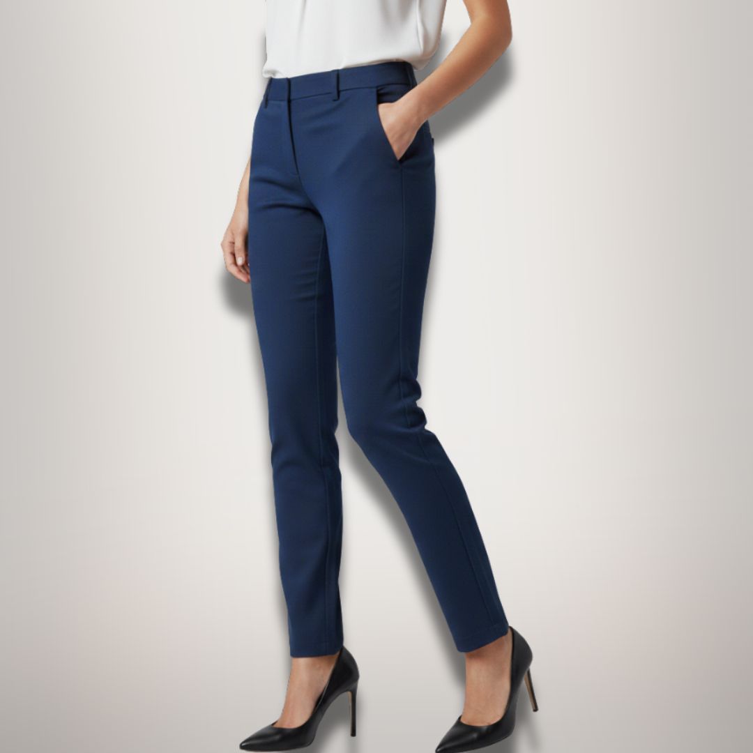 Pantalón Dril Mujer Azul Oscuro